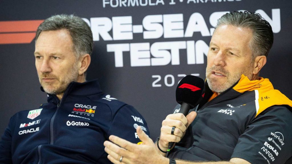 Zak Brown on his ‘genuine’ Christian Horner feud in ‘no love lost’ verdict