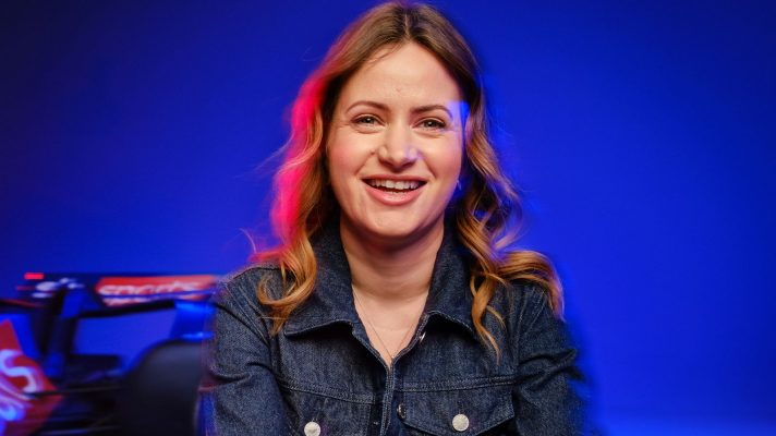 Sky F1 analyst Bernie Collins - formerly of McLaren and Aston Martin - poses for a studio shot