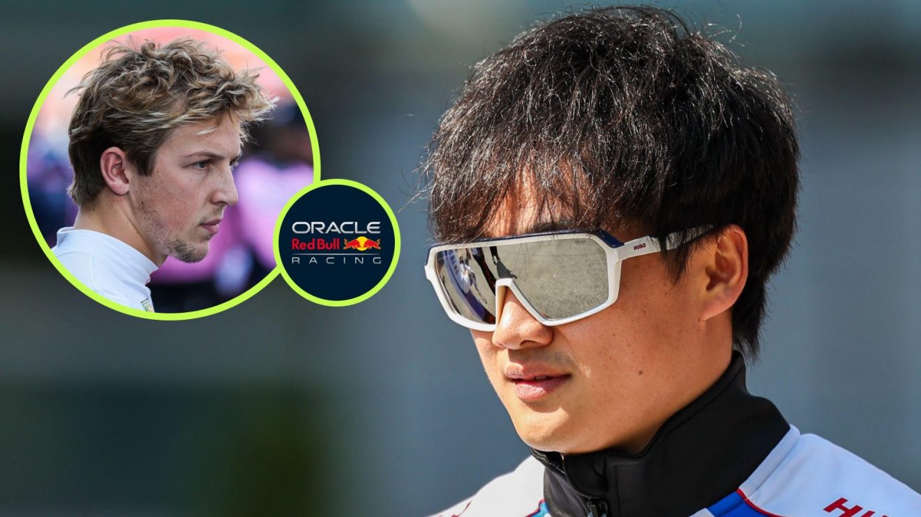 Liam Lawson and Yuki Tsunoda