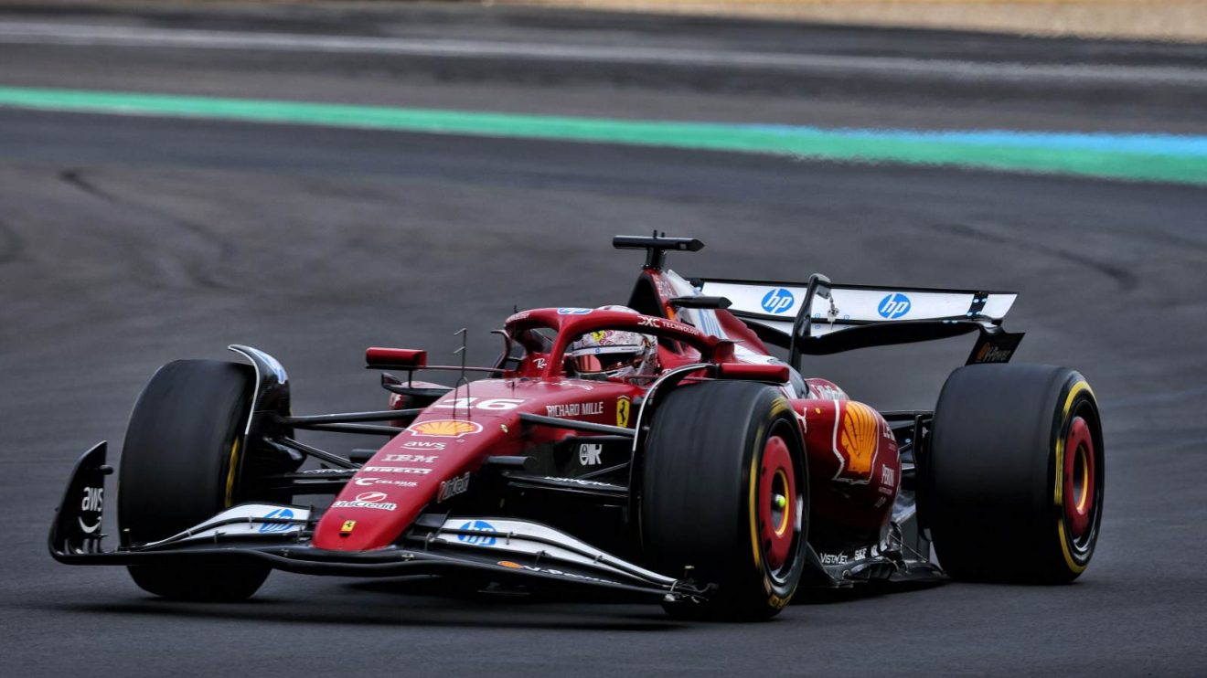 Charles Leclerc during the Chinese GP.