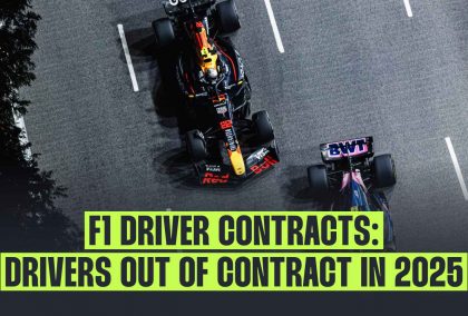 Revealed: The three drivers out of contract at the end of the F1 2025 season