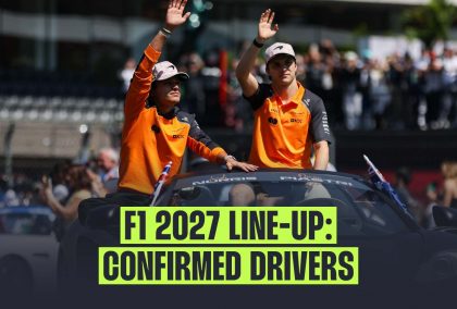 F1 2027 confirmed drivers.