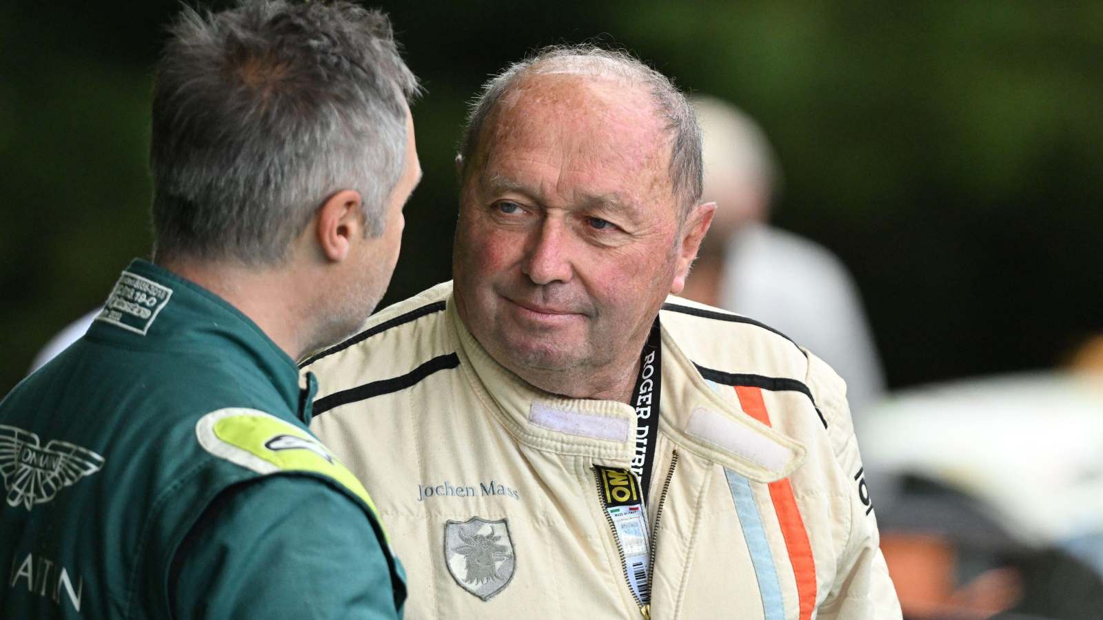 Former F1 driver Jochen Mass.