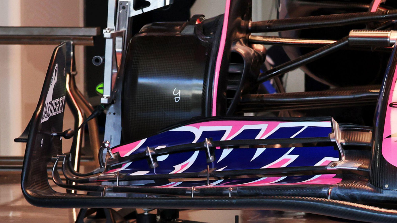 Alpine A525 front wing & brake duct