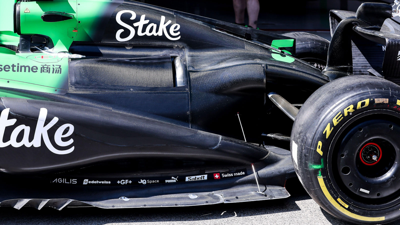 Sauber C45 engine cover