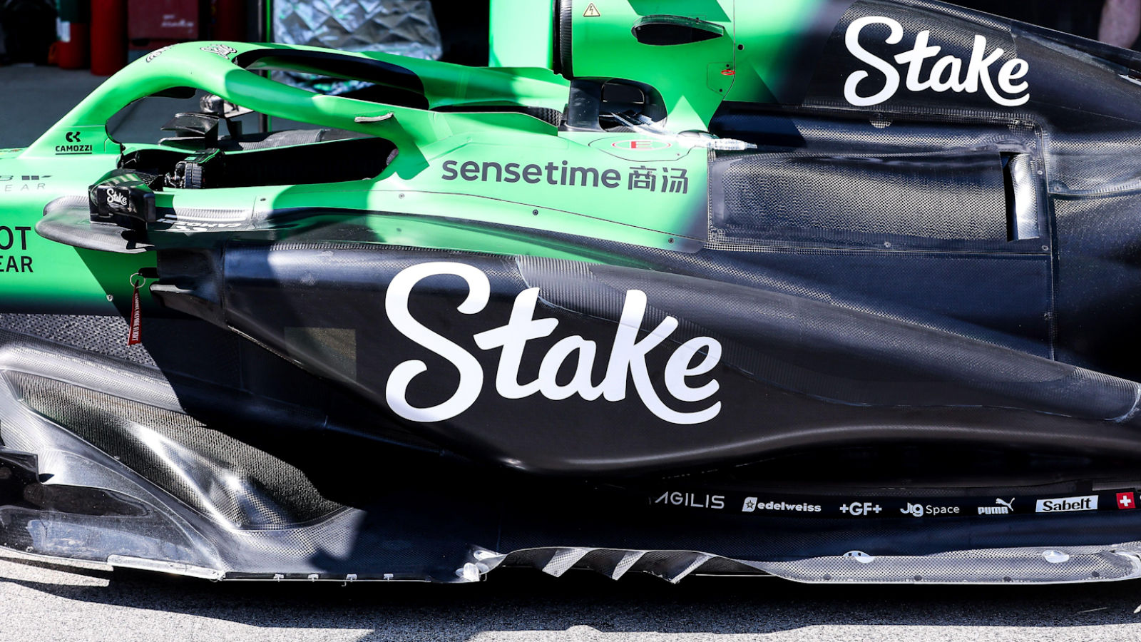 Sauber C45 sidepod & engine cover