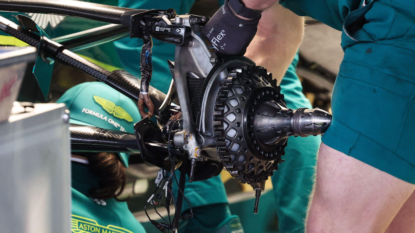 Aston Martin AMR25 front upright