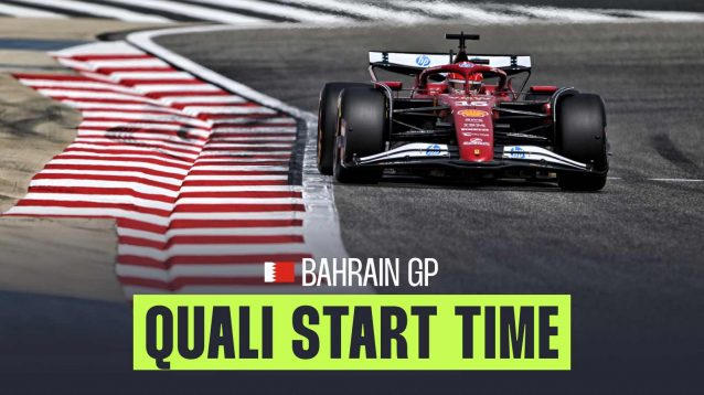 Bahrain Grand Prix 2025: What time does qualifying start on Saturday?