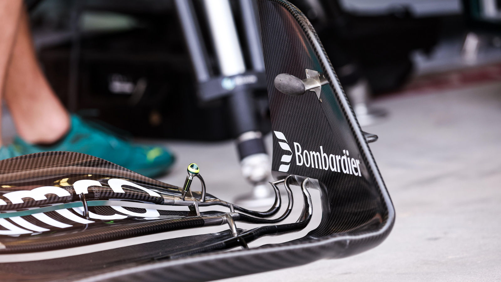 Aston Martin AMR25 front wing