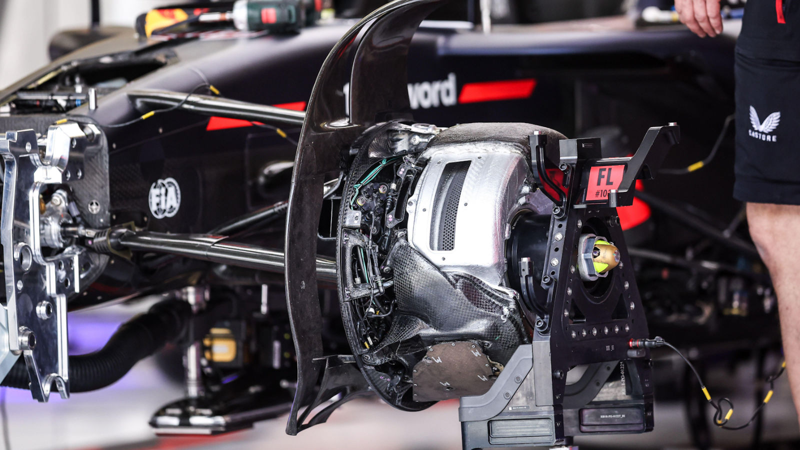 Red Bull RB21 front brake assembly