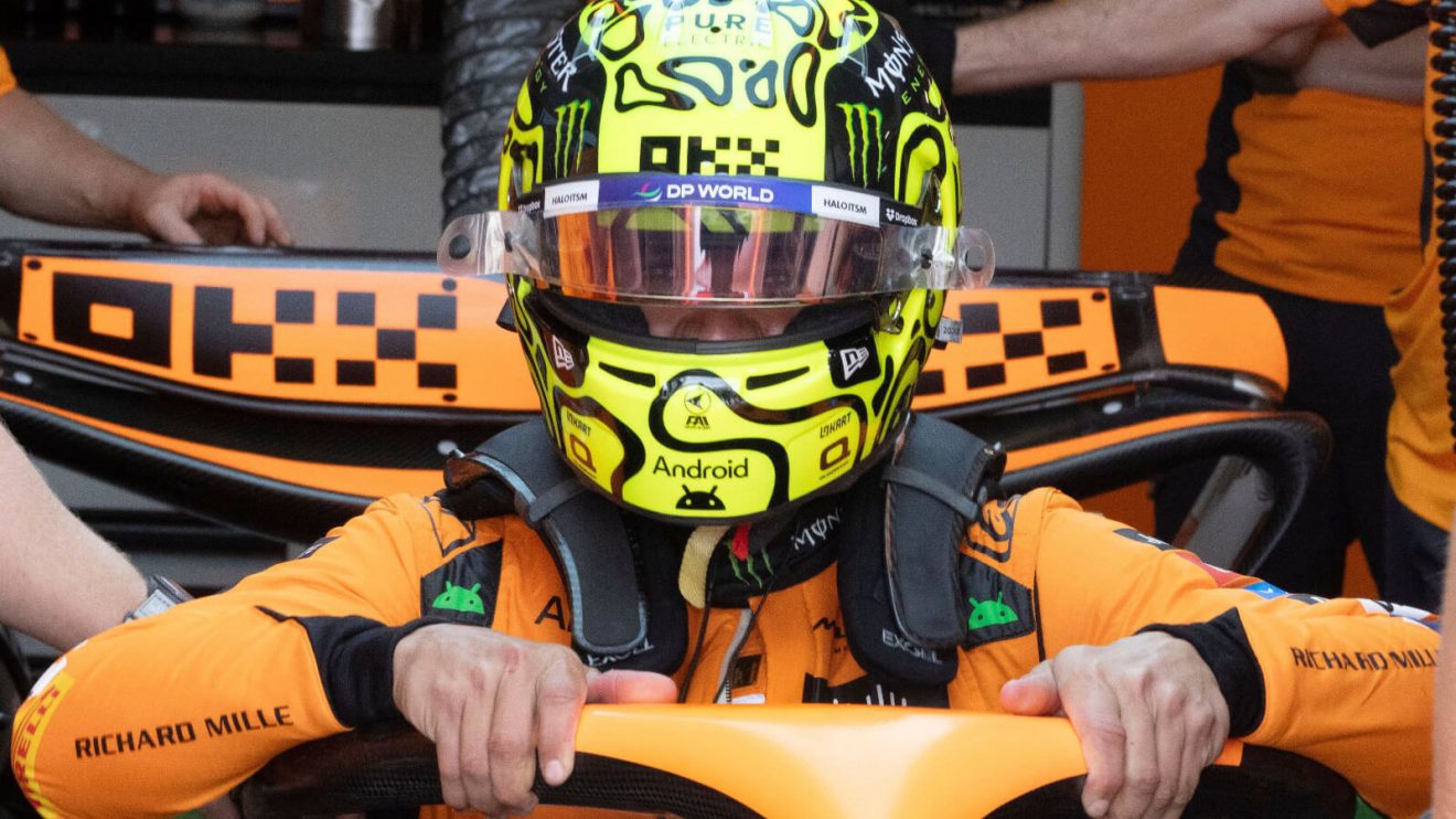 Lando Norris in the McLaren MCL39