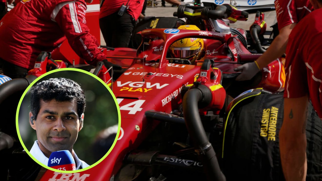 Lewis Hamilton and Karun Chandhok