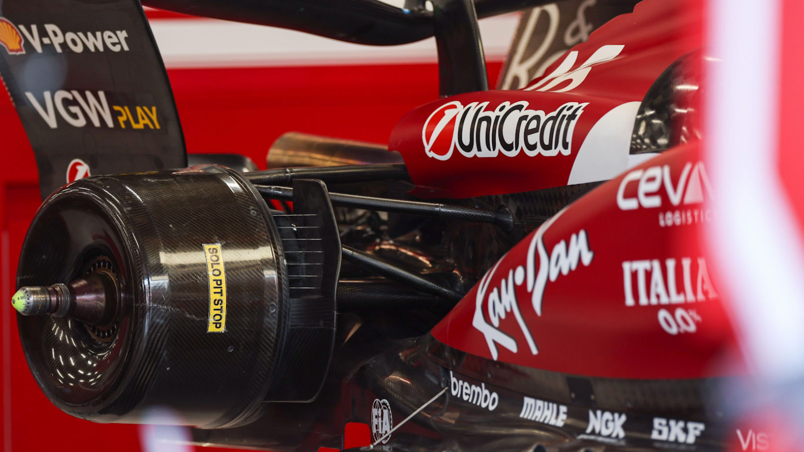 Ferrari SF-25 rear brakes