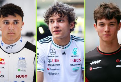 Ranking the rookies of the F1 2025 season so far