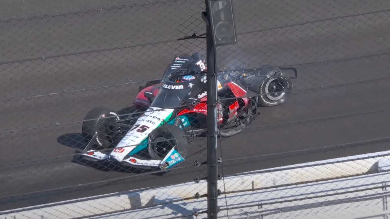 Takuma Sato Indy 500 crash former F1 driver PlanetF1