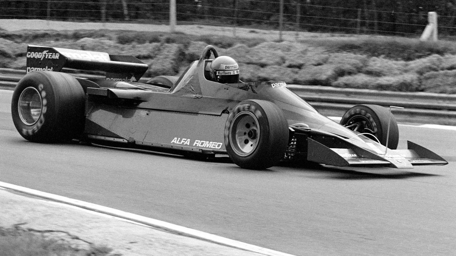 Brabham BT46B being tested by Niki Lauda at Brands Hatch
