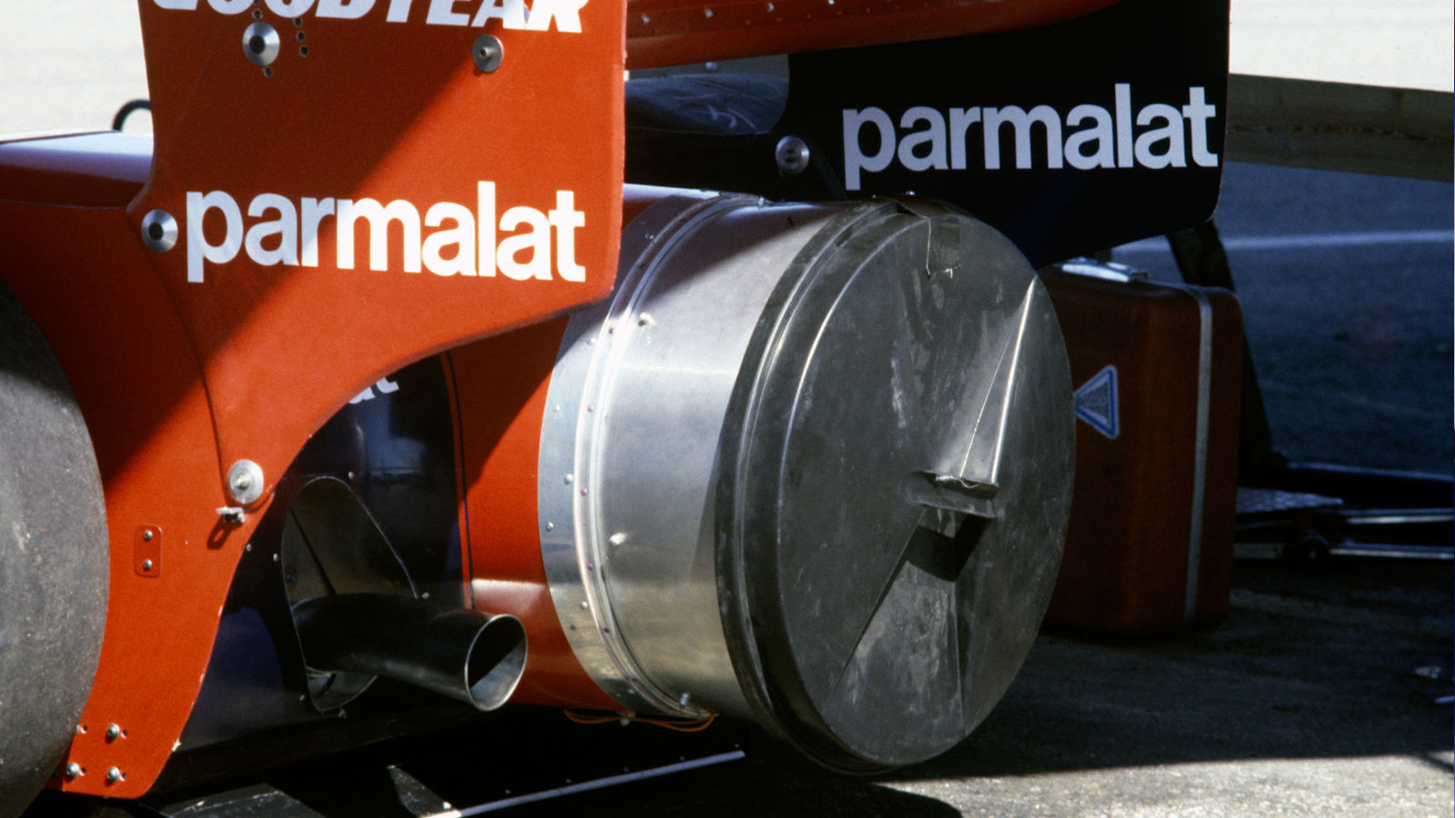 Brabham BT46B with dustbin lid over fan assembly