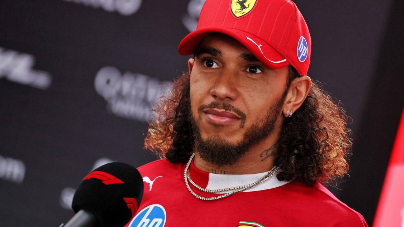 Lewis Hamilton, Ferrari, 2025 Bahrain Grand Prix.