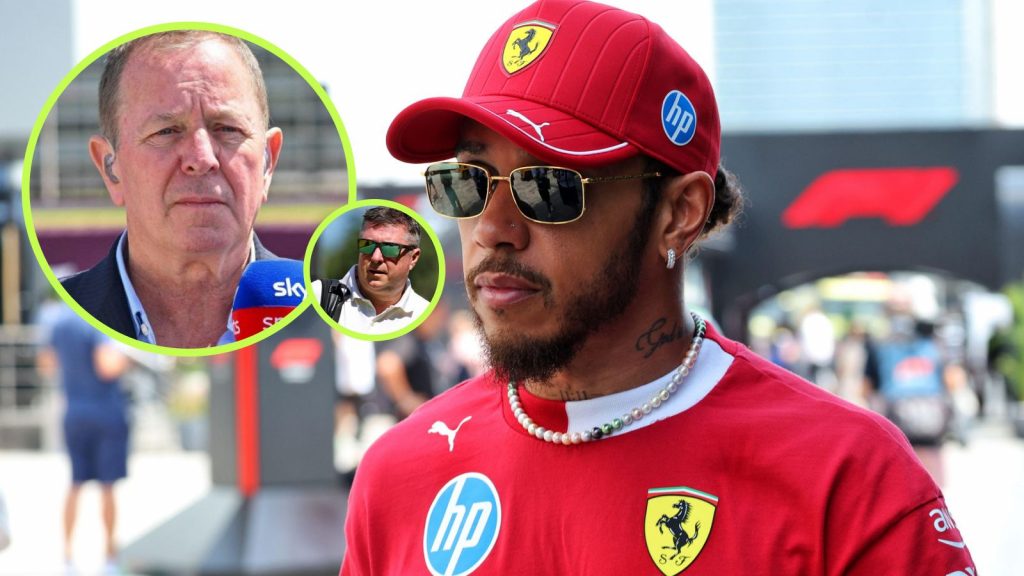 How Lewis Hamilton secured Brundle and Croft major role in upcoming F1 movie