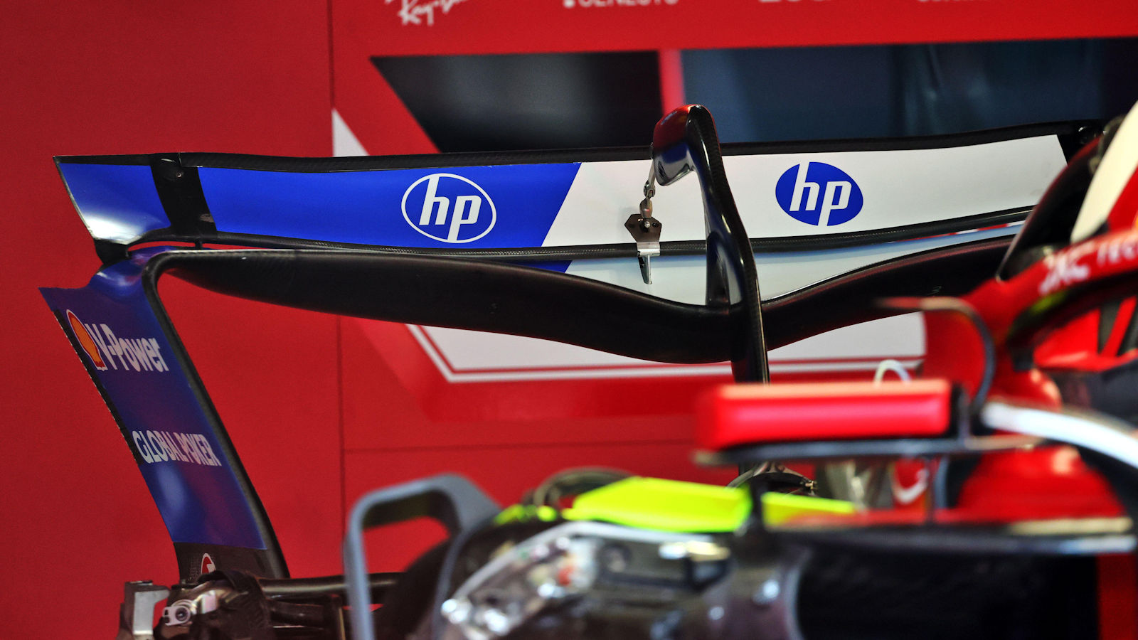 Ferrari SF-25 rear wing detail