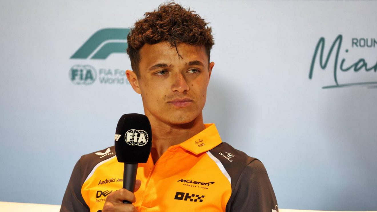 Lando Norris, McLaren, 2025 Miami Grand Prix.
