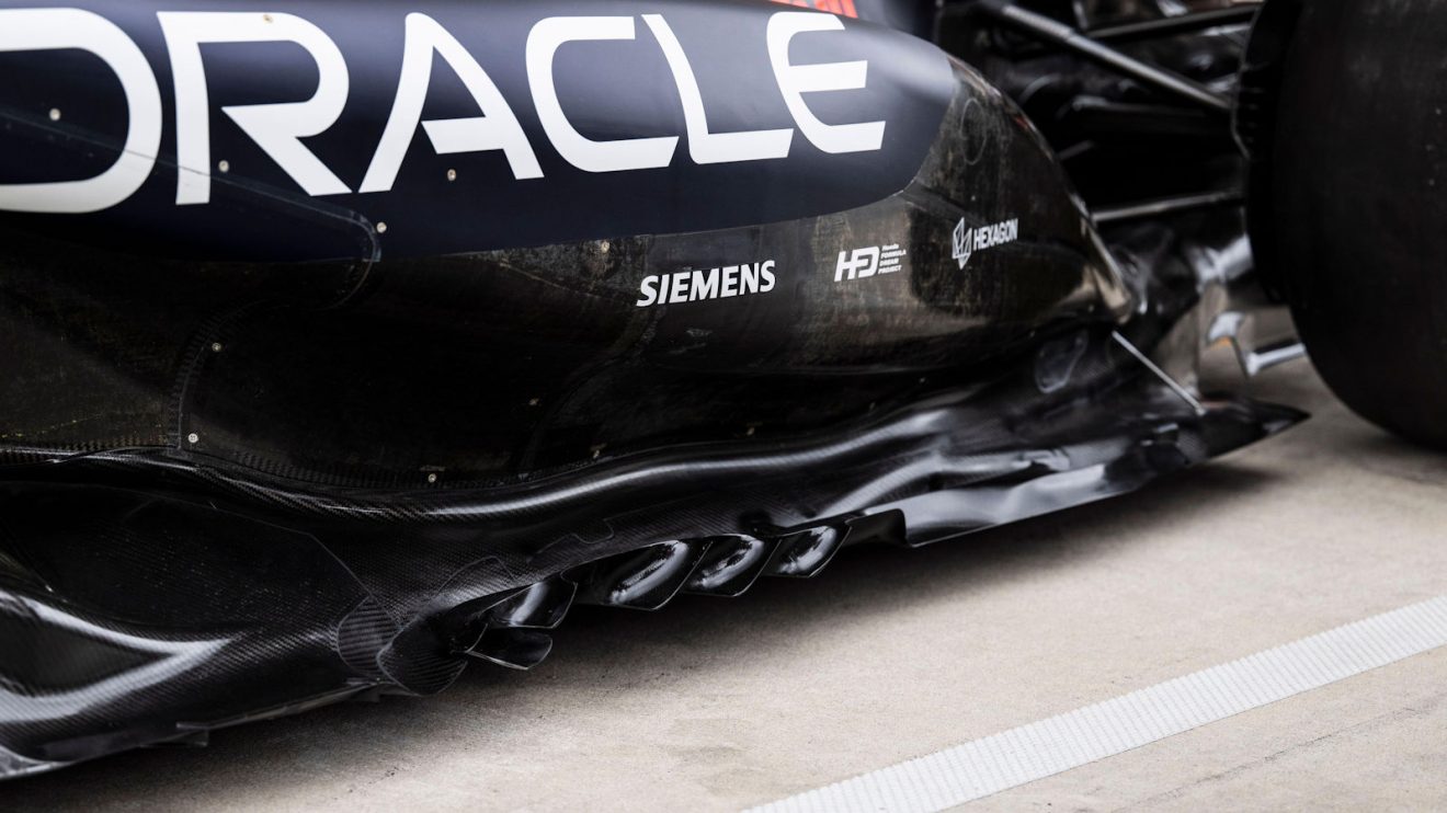 Red Bull RB21 floor edge wing