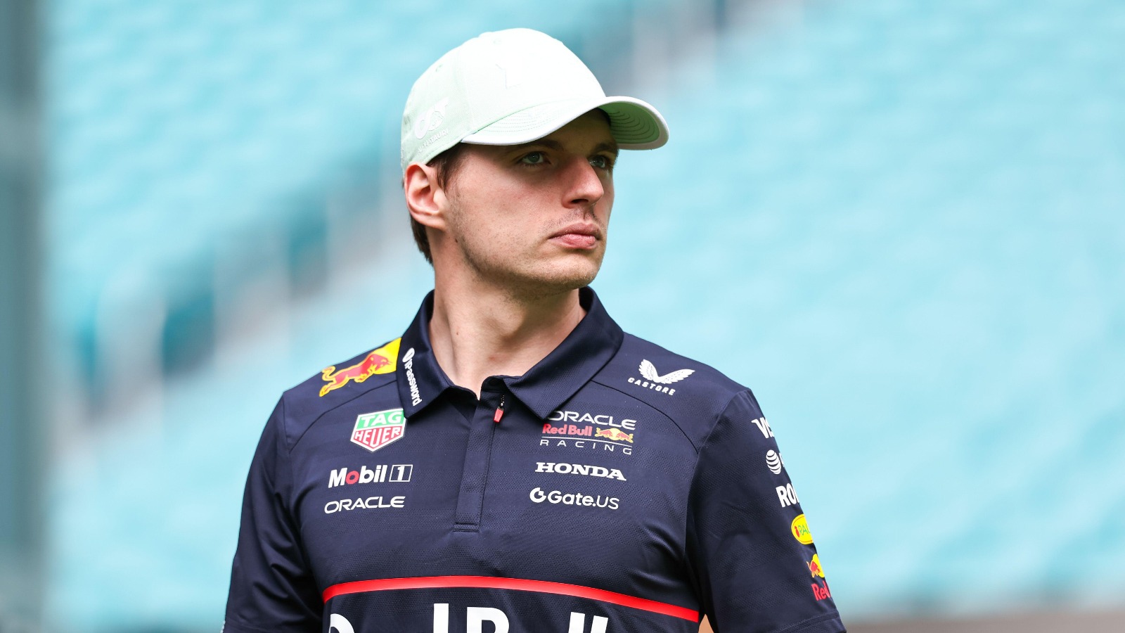 Max Verstappen arrives in Miami