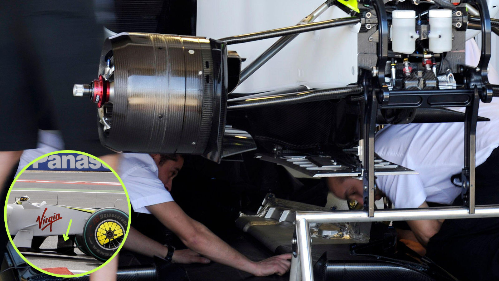 BrawnGP BGP001 bib and snowplow