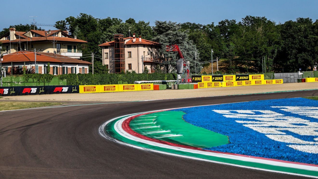 The Imola circuit