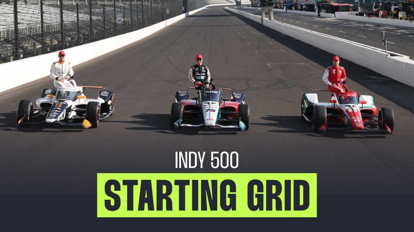 Indy 500 starting grid qualifying Robert Shwartzman Takuma Sato Pato O'Ward PlanetF1