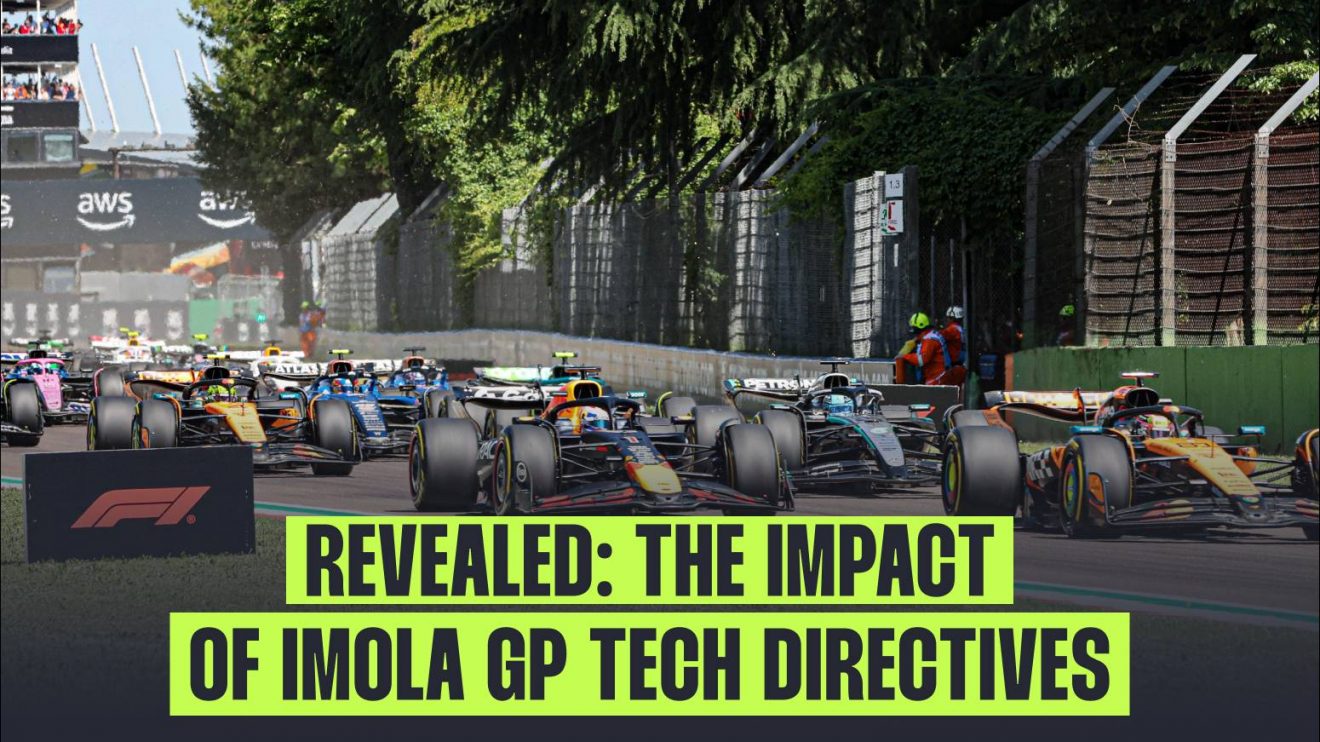 The race start of the 2025 Emilia Romagna Grand Prix.
