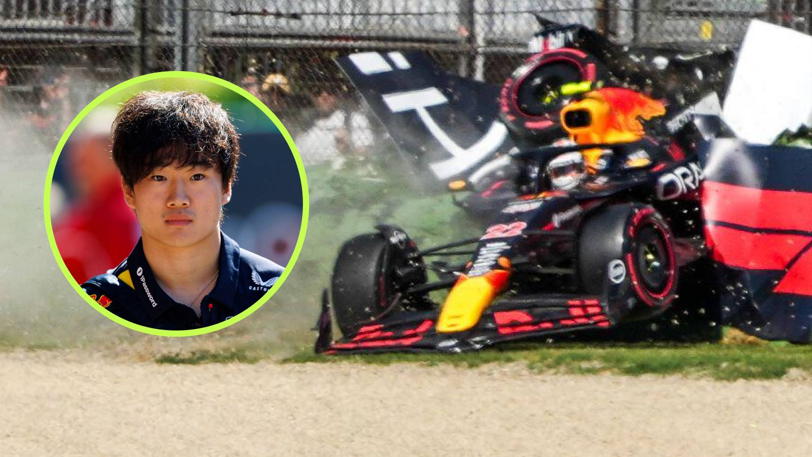 Yuki Tsunoda 'not listening to my father' after huge £1million Red Bull  crash