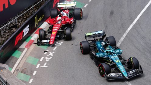 Charles Leclerc and Lance Stroll FP1 crash prompts FIA penalty
