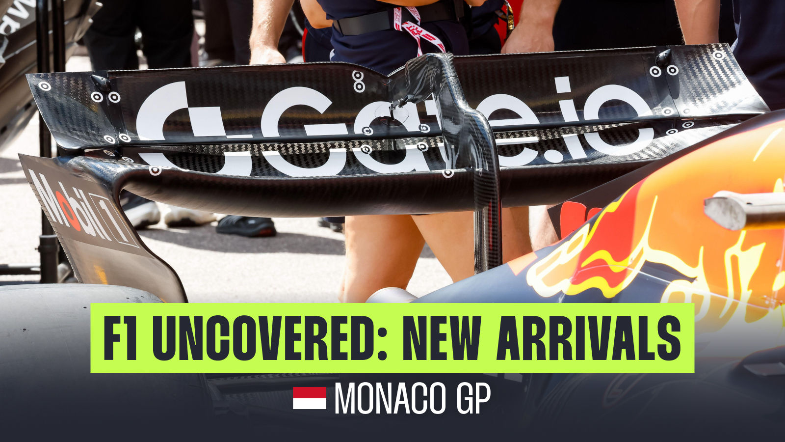 Red Bull RB21 rear wing