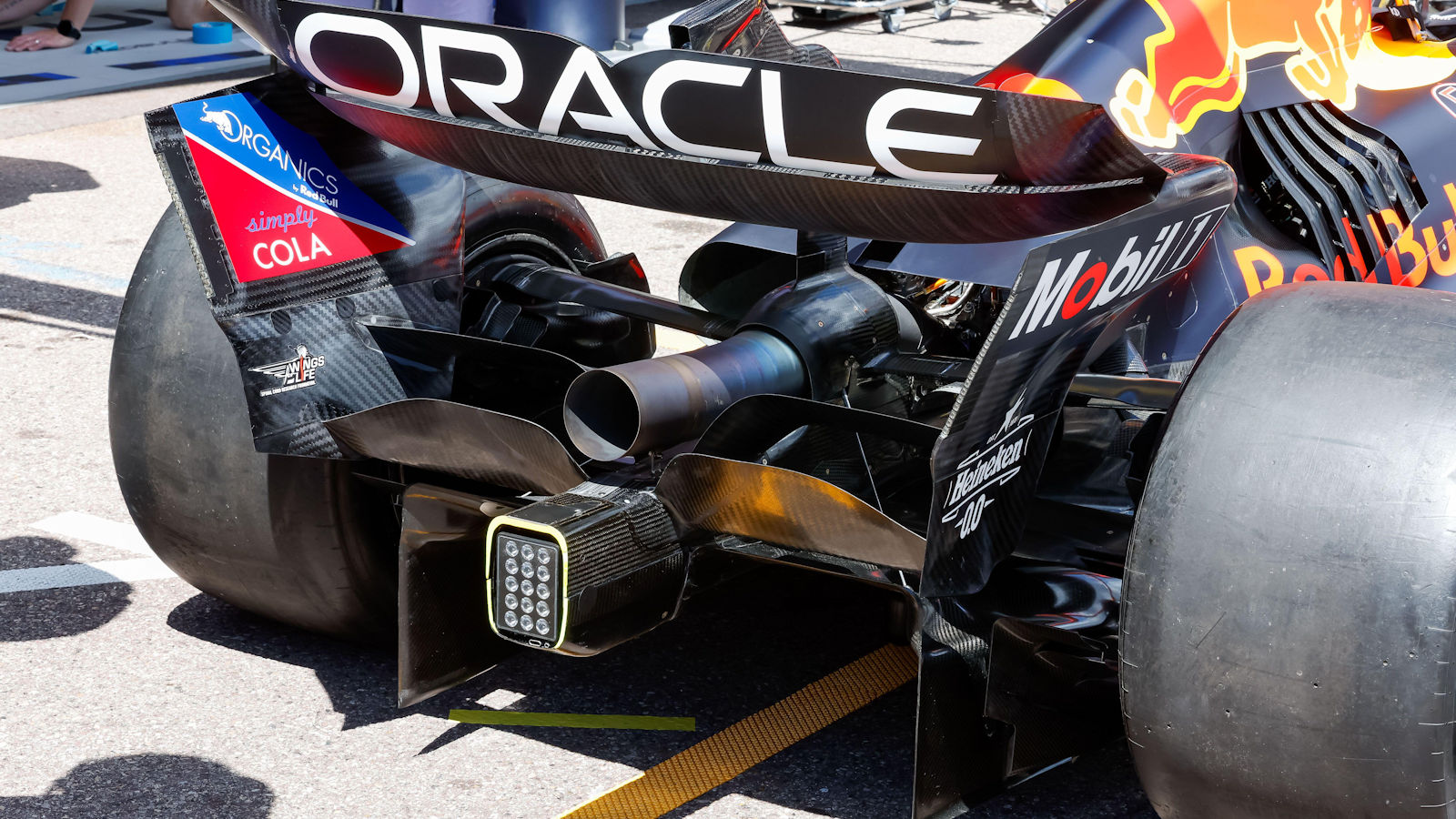 Red Bull RB21 rear end