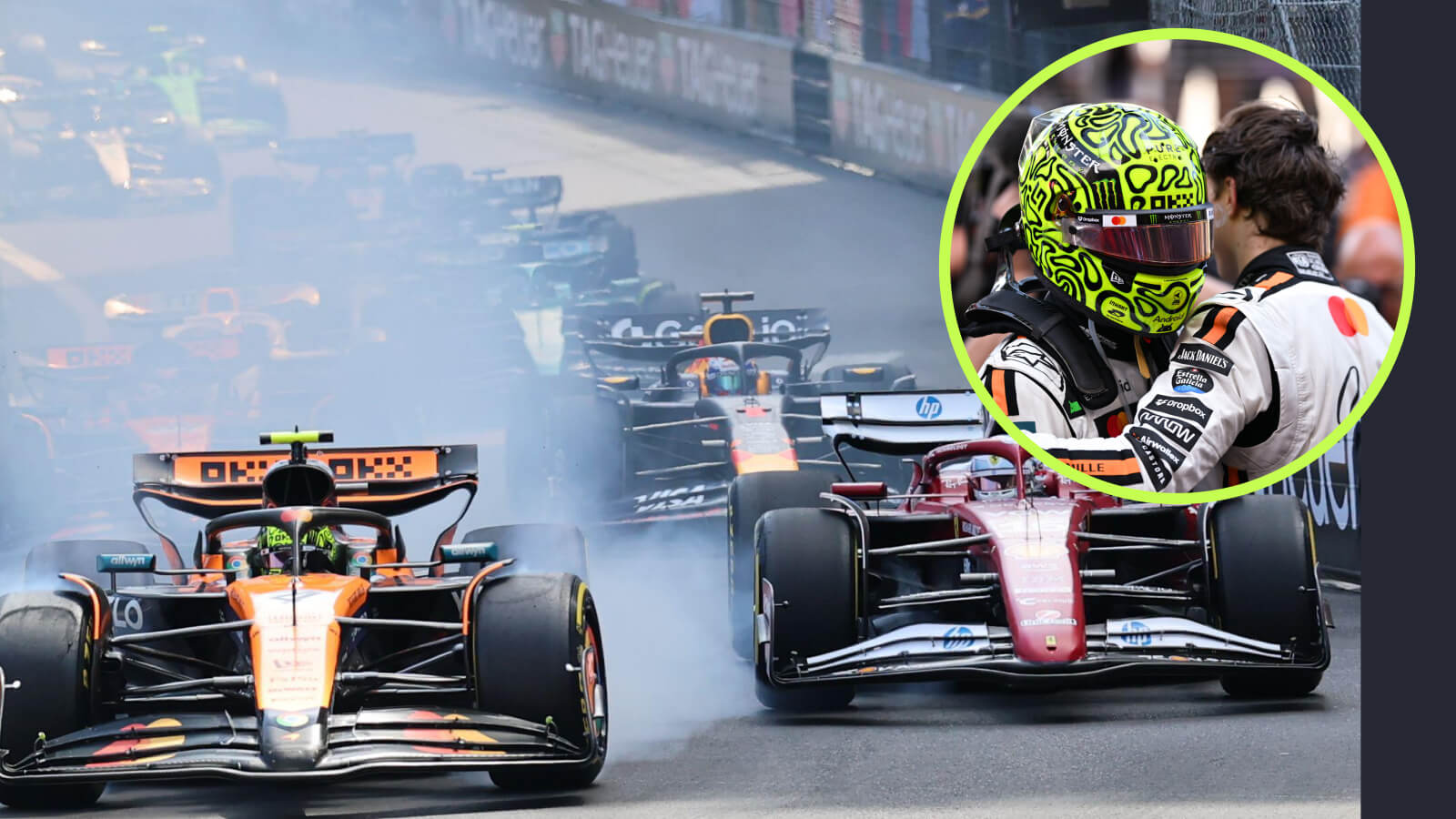 Oscar Piastri reveals ‘OMG’ Norris moment in Monaco cooldown room