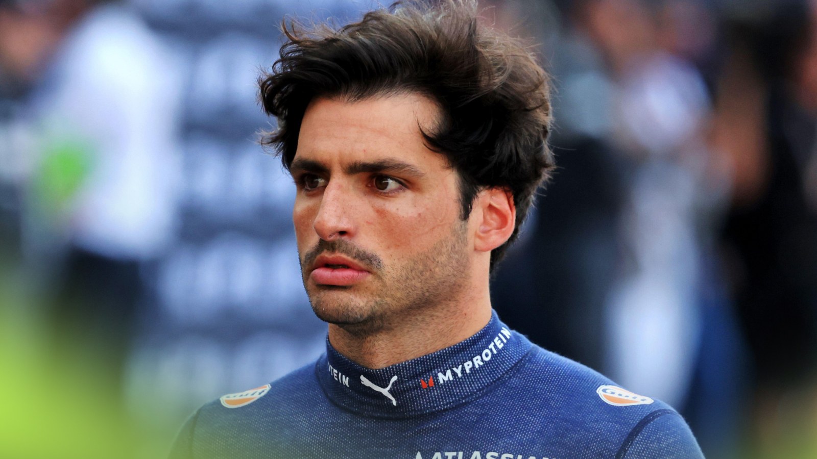 Williams driver Carlos Sainz pictured at the 2025 Monaco Grand Prix