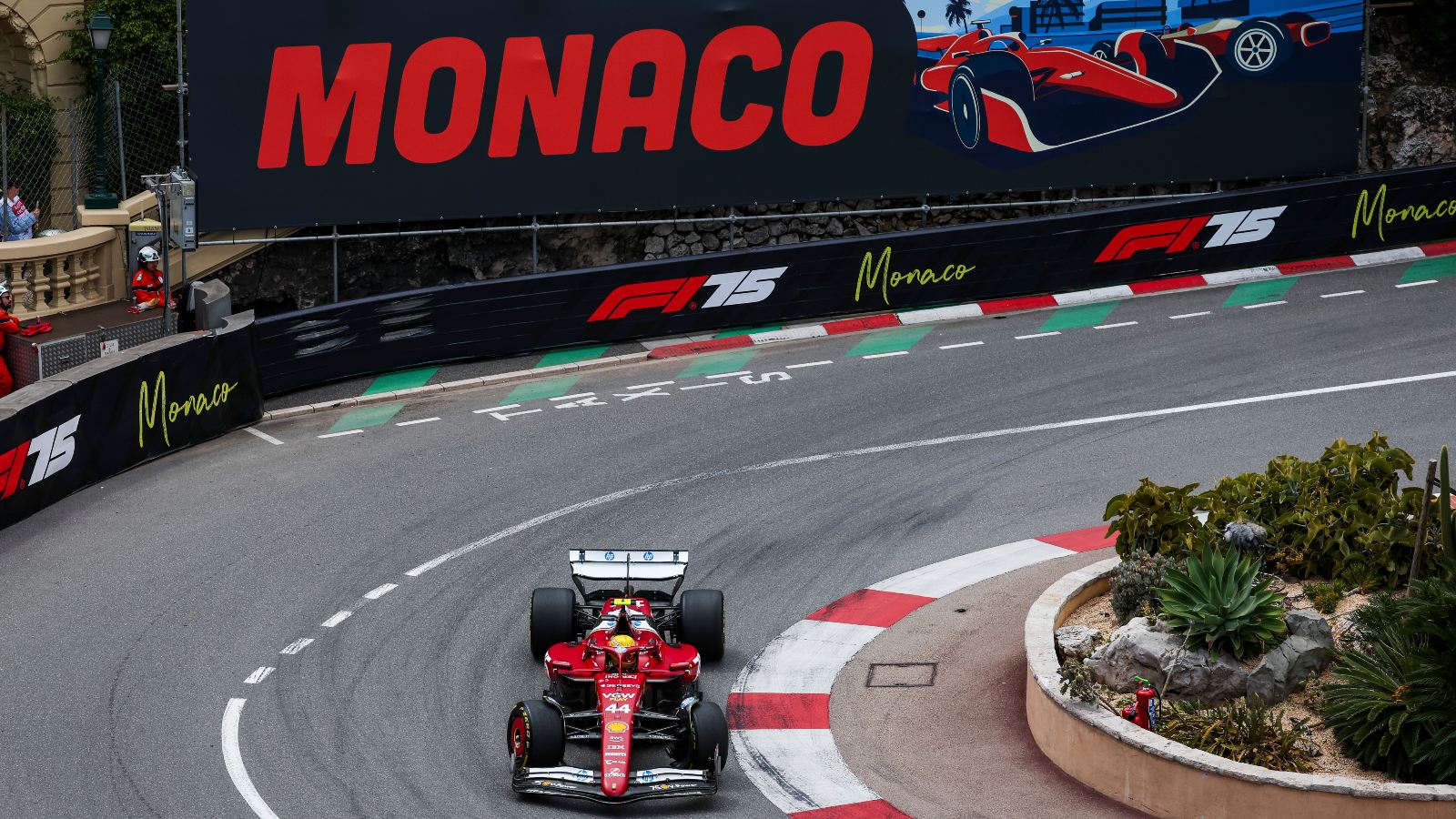44 HAMILTON Lewis (gbr), Scuderia Ferrari SF-25, action during the Formula 1 Tag Heuer Grand Prix de Monaco, 8th round of the 2025 FIA Formula One World Championship from May 23 to 25, 2025 on the Circuit de Monaco, in Monte-Carlo, Monaco - Photo Antonin Vincent / DPPI