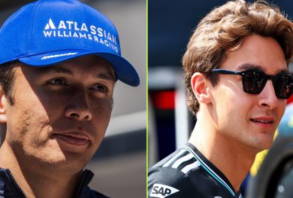 Albon reveals costly apology to Russell after ‘driving like a grandma’