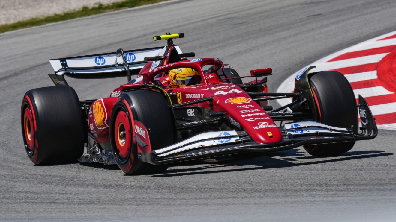 Lewis Hamilton during FP2
