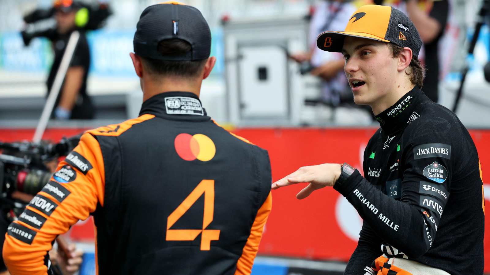 Lando Norris Oscar Piastri Formula 1 F1 PlanetF1 McLaren Spanish GP