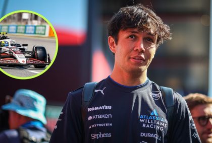 Alex Albon reacts to Oliver Bearman ‘dirty’ comment in Spanish quali radio rant