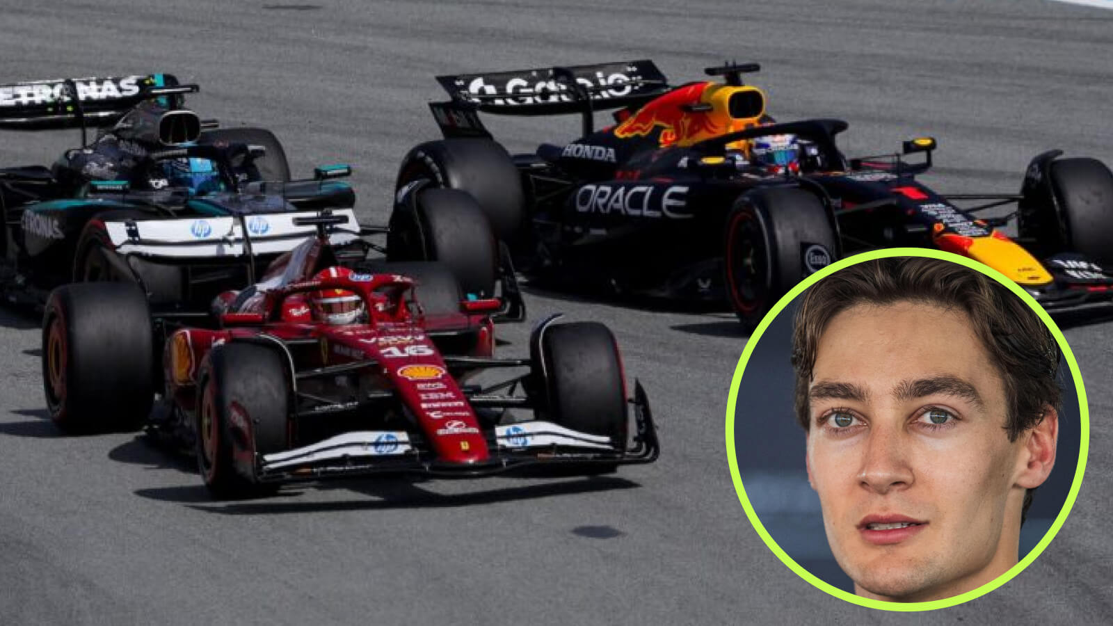 George Russell and the Spanish GP battle with Max Verstappen