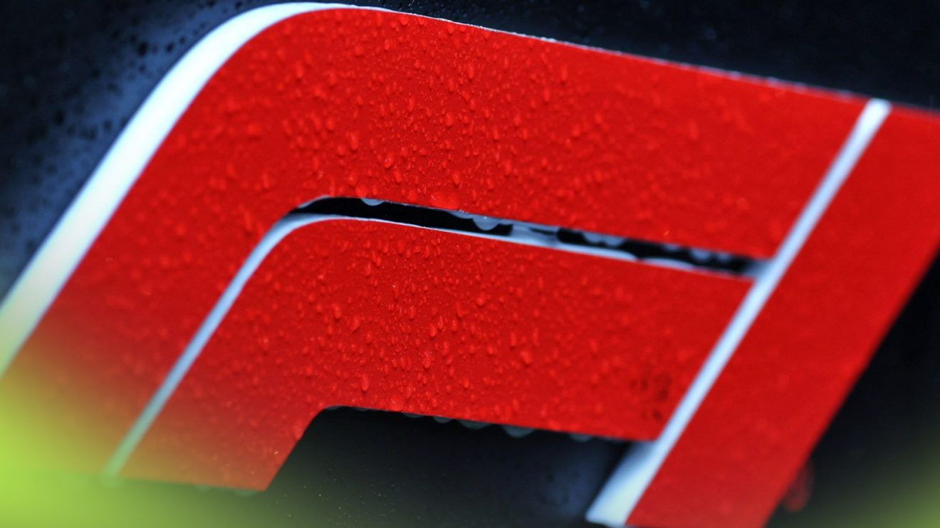 Formula 1 logo displayed at the 2025 Australian Grand Prix