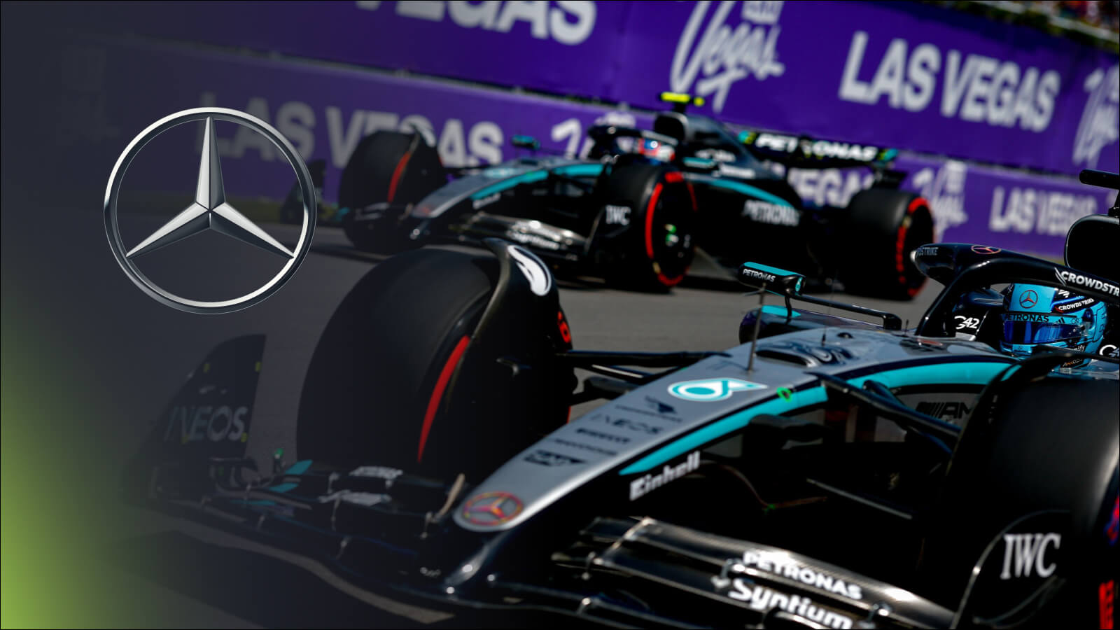 George Russell and Kimi Antonelli in Canada