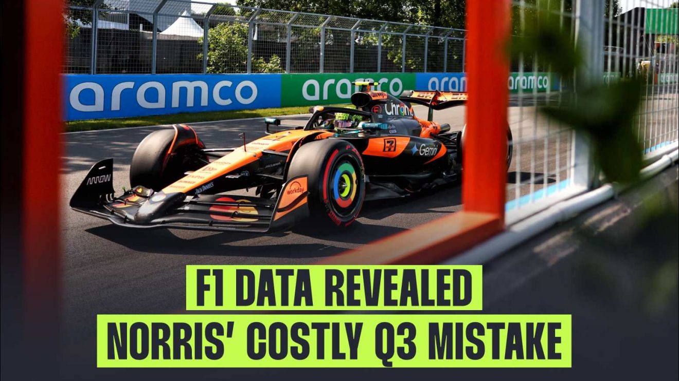 Lando Norris McLaren data F1 Formula 1 Canadian Grand Prix PlanetF1