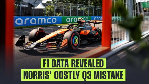 Telemetry exposes costly Lando Norris error in Canadian GP qualifying