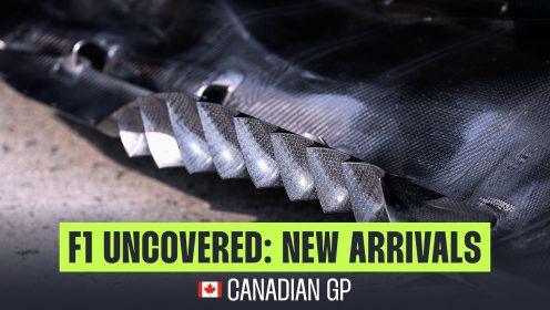 The new and old parts that Mercedes used in Canada to help propel Russell to pole