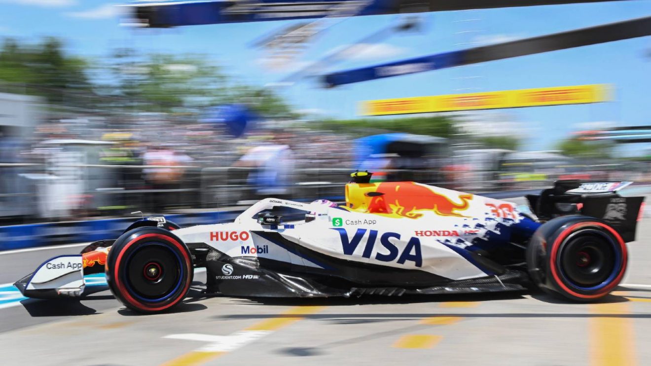 Liam Lawson, Racing Bulls, 2025 Canadian Grand Prix.