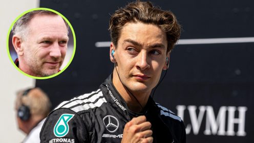 Christian Horner questions George Russell ‘objective’ behind fresh Max Verstappen complaint